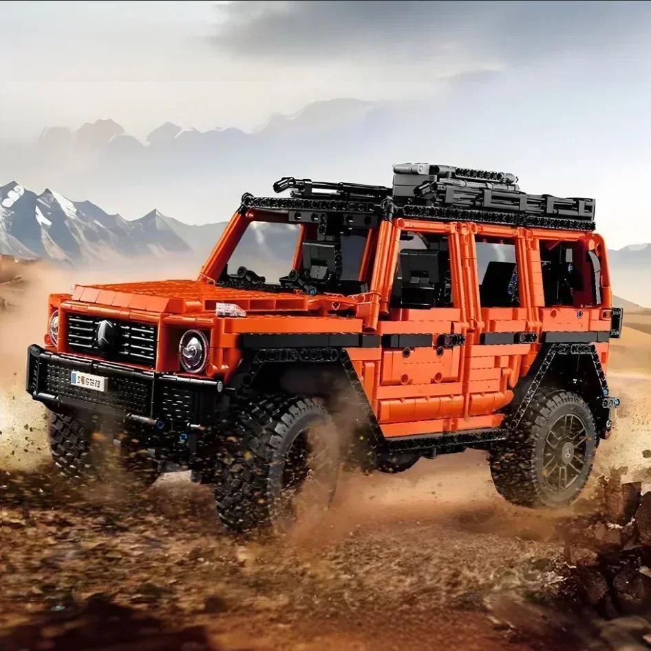 2891 PCS Building block mechanical  42177 Mercedes Benz G500 off-road vehicle boy assembly toy gift for Children Boy Toy