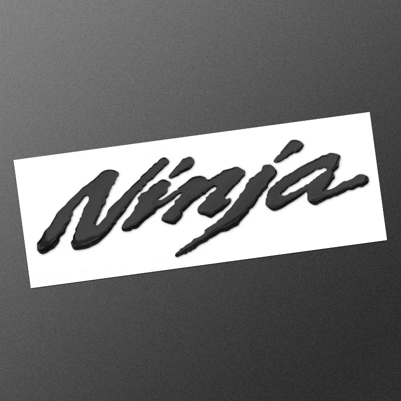 ملحقات الدراجة النارية ثلاثية الأبعاد شعار شارة ملصق مائي عجلة الخزان ملصق نينجا للنينجا 250R 300R ZX6R 636 ZX10R Z800 Z1000 ZX7R 9R ZX12R