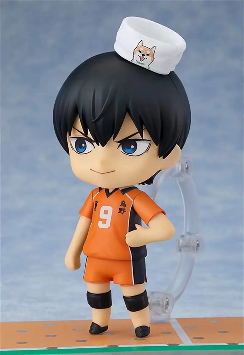 10CM Anime Haikyuu Tobio Kageyama Q Wersja kawaii Wspólne wymienne figurki PVC Model Statuetka Dekoracja biurka Zabawka Prezenty w pudełku