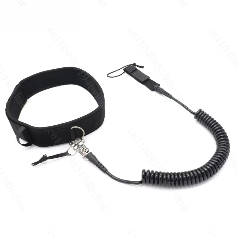Adjustable Quick Release Waist Rope  Hydrofoil Surf Waist Belt Coiled Leash For Wing Board Rope Surfboard Accessory