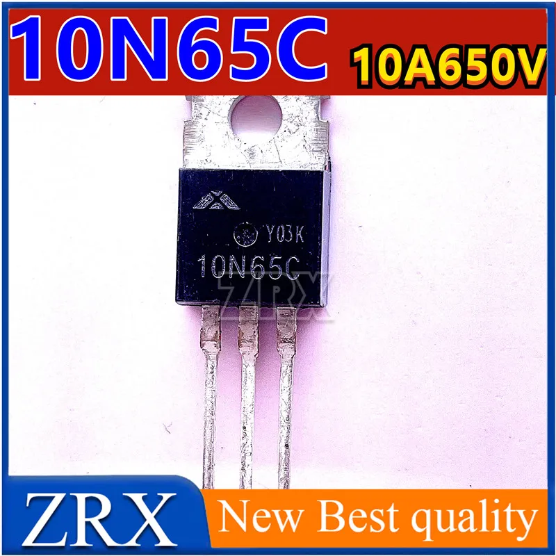 

5 шт./лот 10N65C 10A/650V TO-220 Совершенно новый полевой транзистор