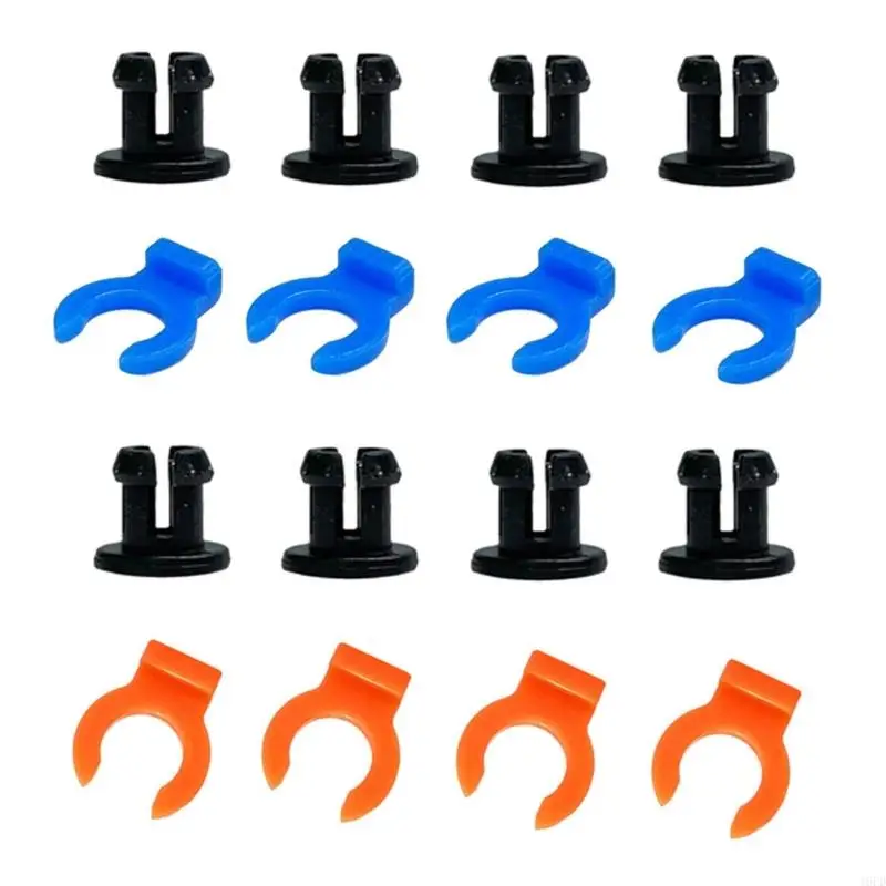 

16FD PTFE Bowden Tube Claw Gragings Пластиковый муфта, 4 -мм пневматические фитинги для 3D -принтеров 4PAIR