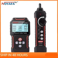 NOYAFA NF-8209S New LCD Network Cable Tester Wire Tracker PoECurrent Length Cabl RJ45 Cable Tracker Multifunctional Tester Tool