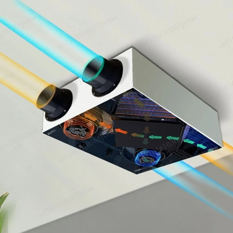 Residential Air Exchange and Heat Exchange Systems, Energy-saving Heat Recovery Whole-house Ventilation Equipment