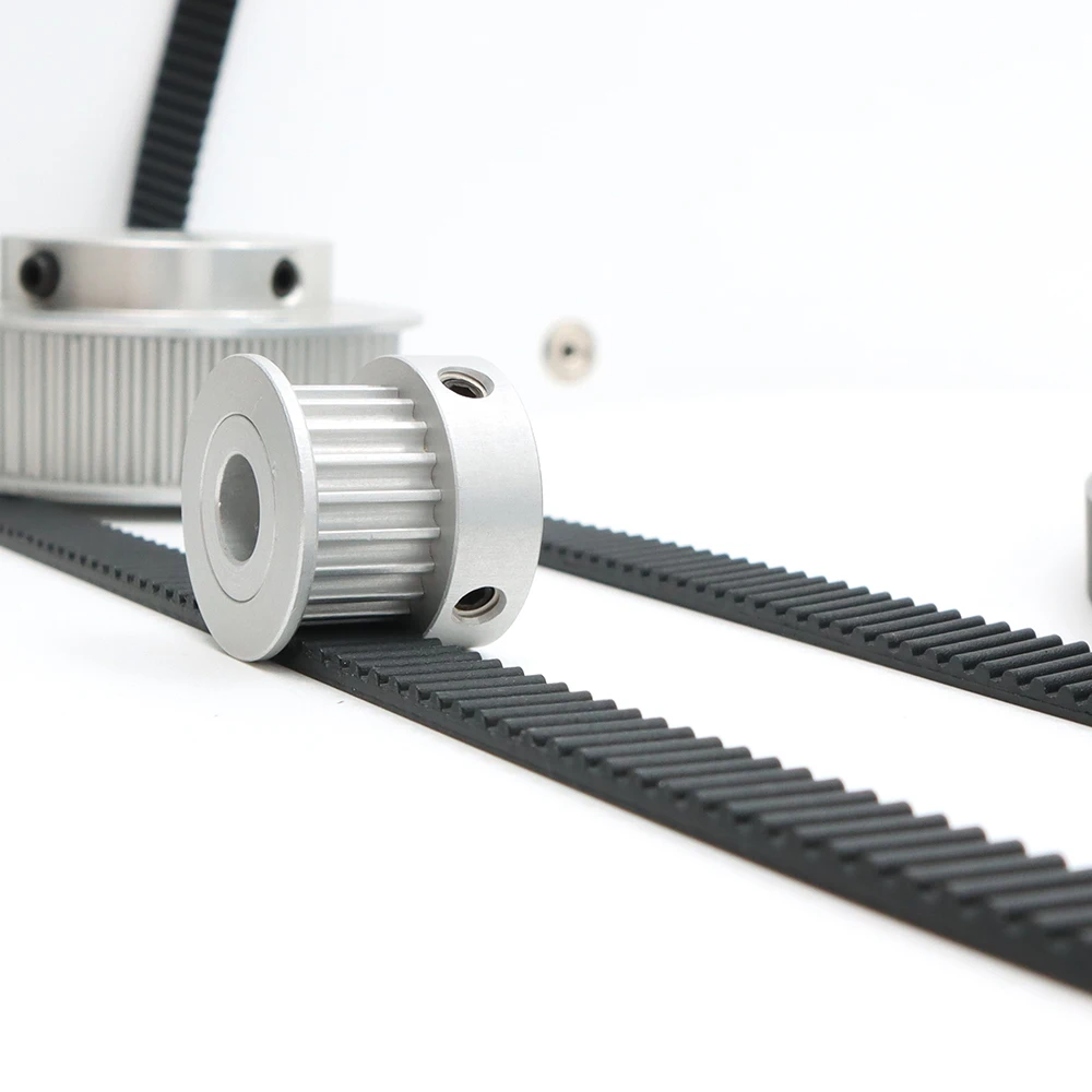 HTD 3M Belt Width 6 10 15 20mm Timing Belt Closed Loop Rubber Belt Length 258mm~408mm Pitch 3mm 86~136Teeth Synchronous Belt 3M