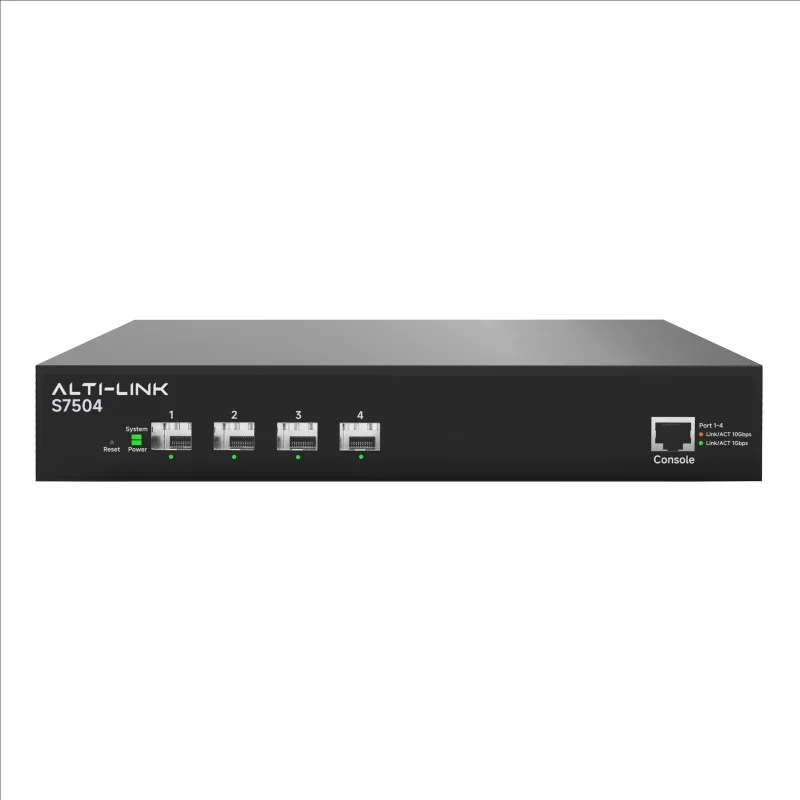 4-ports 10G SFP+ Base-X L3 Management Switch Realtek RTL9301
