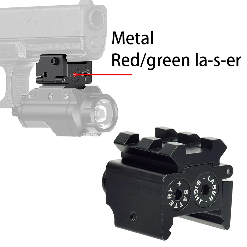 Red Green Dot Sight Professional Rangefinder Infrared Collimator Digital Ruler Measure Device Test Tool Infrared Distance Meter