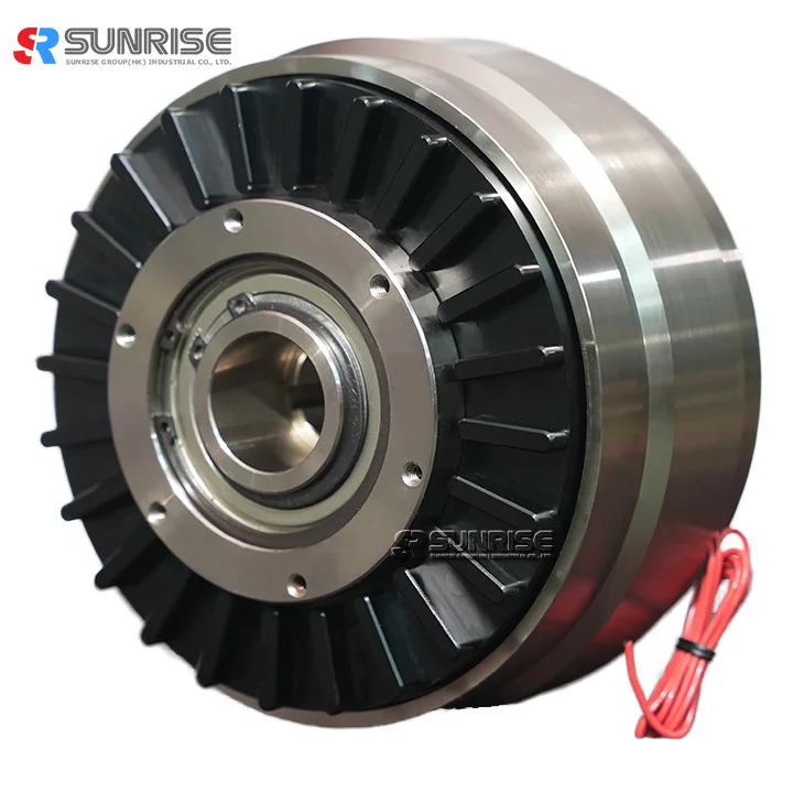 Stable DC 24V Low-Torque High-Speed Hysteresis Clutch with Bearing for Printing Machinery