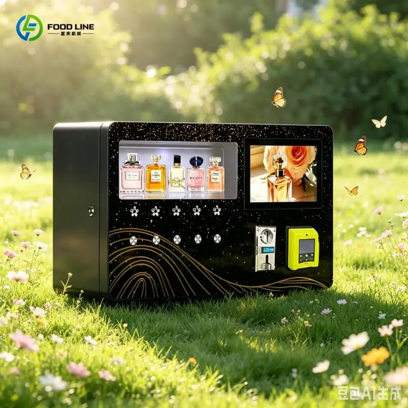 24h Self Service Perfume Vending Machine for Clubs with Small Change Dispenser FL Customized