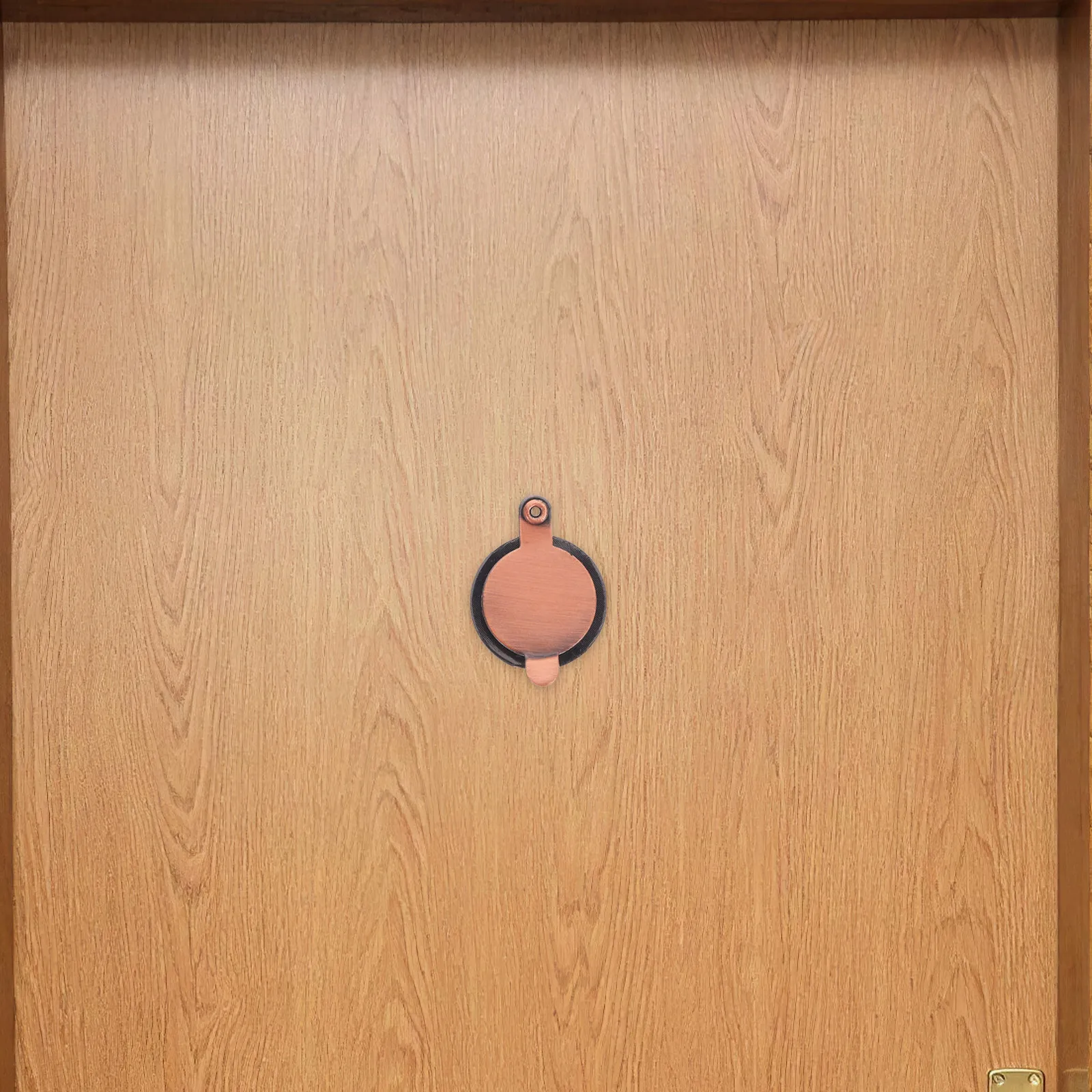 2pcs Peephole Cover For Door Copper Privacy Security Cover Anti-Fog Door Viewer Replacement Plate Metal Front Entry Apartment