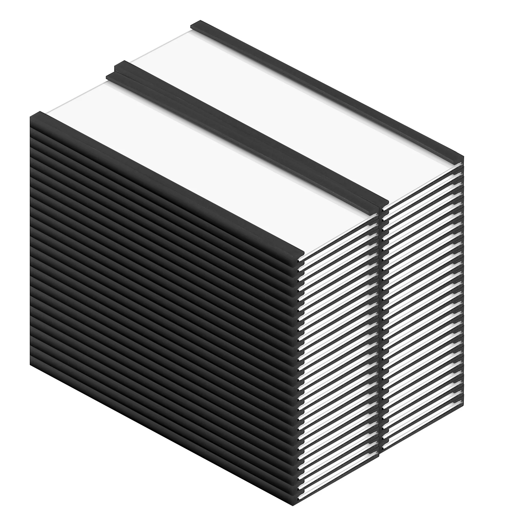 

AB15-50 шт. Магнитный держатель этикетки C-канальные магнитные этикетки с прозрачной пластиковой защитной пленкой