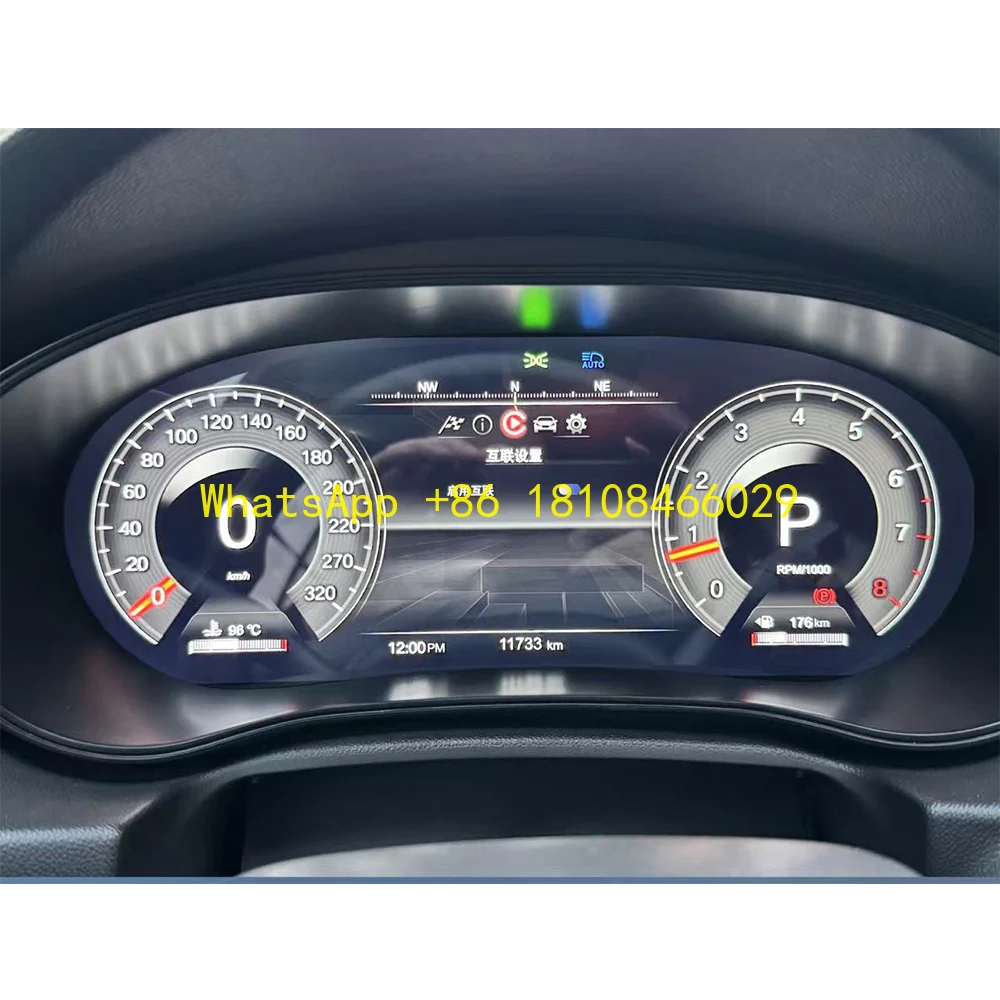 

Приборная панель ЖК-дисплея для Buick Regal 2016-2024 ЖК-панель приборов ЖК-дисплей Одометр Виртуальный цифровой кластер Кабина