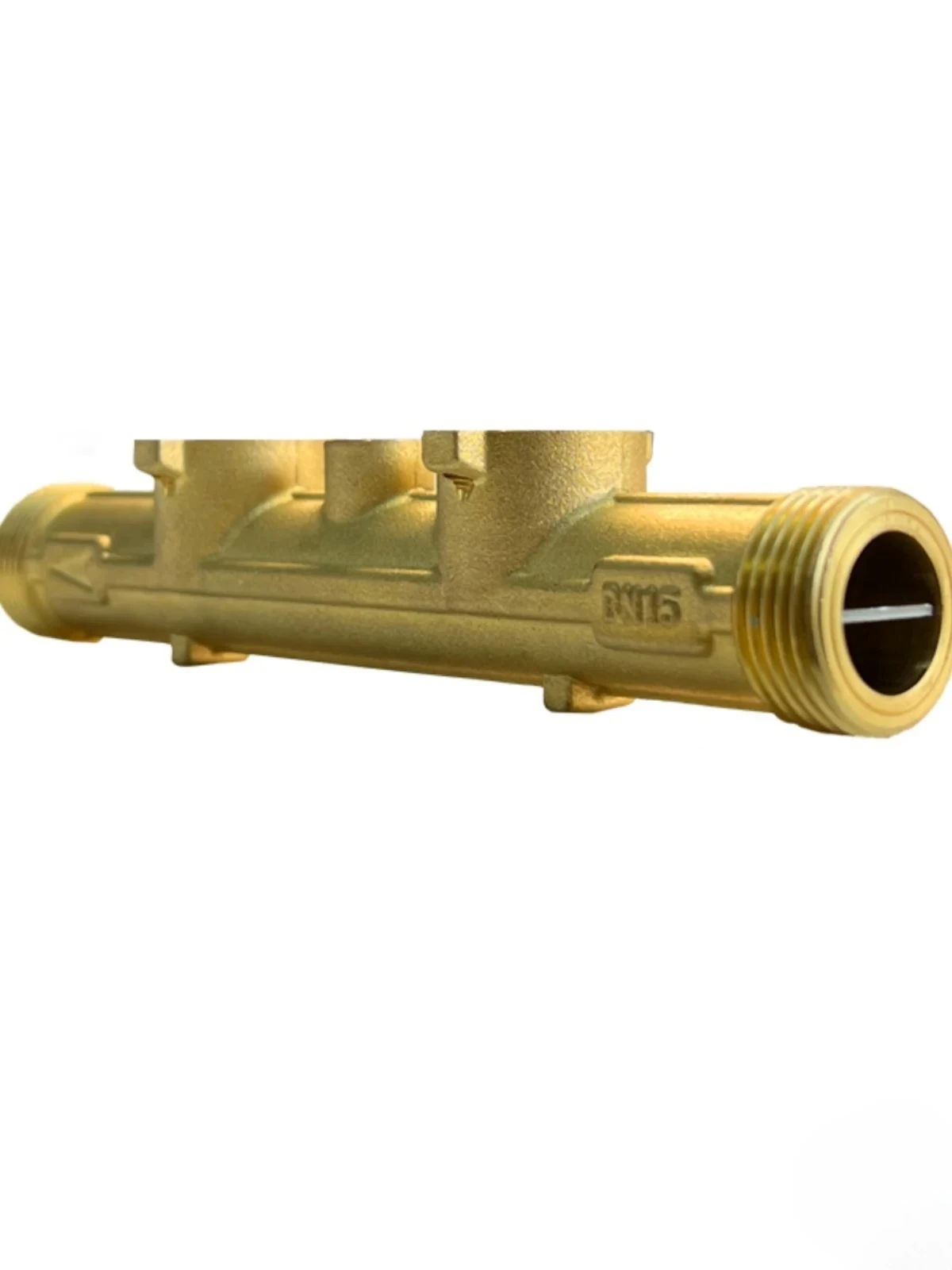 DN15 Ultrasonic Water Meter Brass Tube 1MHz Ultrasonic Sensor
