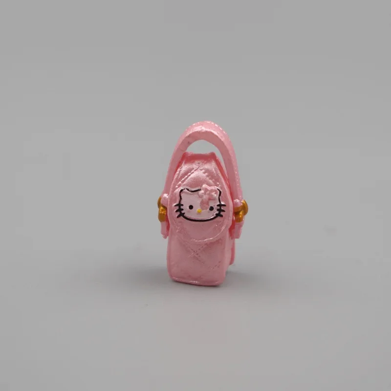 Sanrio Kawaii Cartoon Simulazione Divertente Borsa per cellulare Borsa per cosmetici Pantofole Accessori per la decorazione della custodia per cellulare fai da te