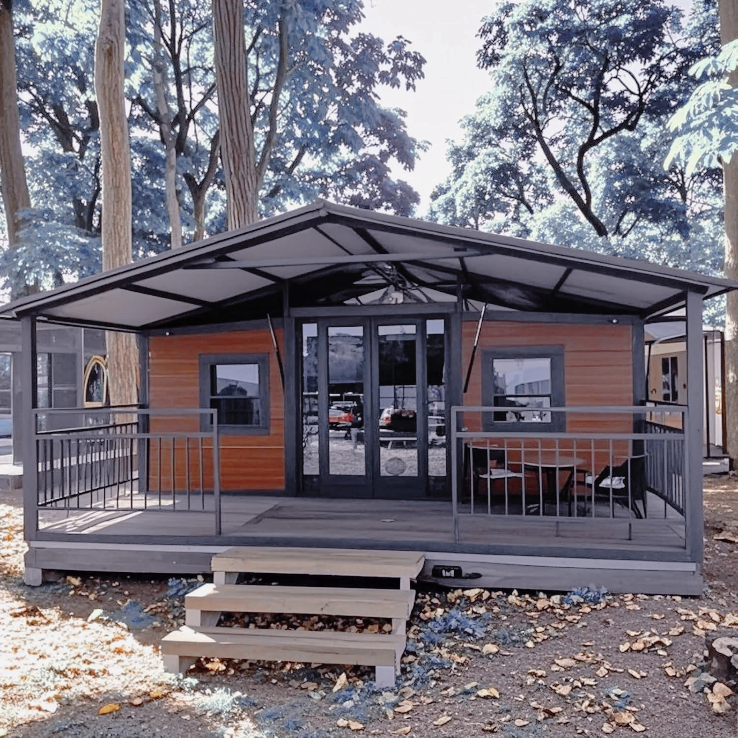 Folding Container House 2 3 Bedroom Expandable Container House Living Modern Prefabricated House Mobile Tiny Home 20ft for Spain