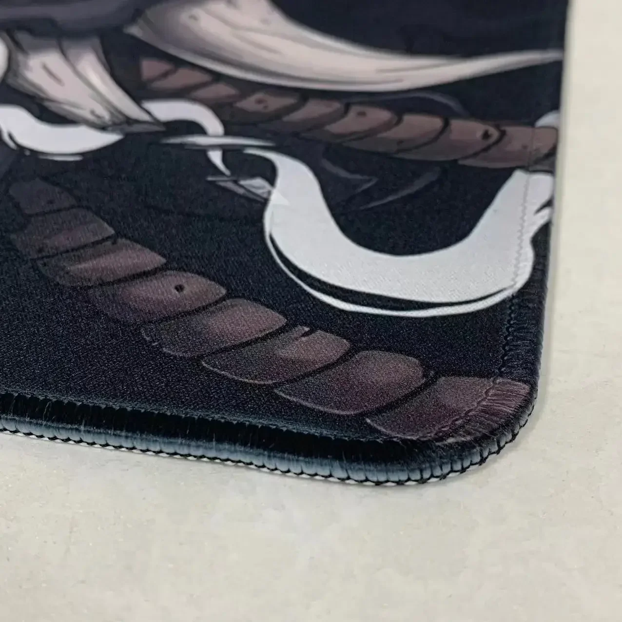 انمي ياباني أسود أوني ماوس الوسادة ألعاب مكتب حصيرة 900x400 عدم الانزلاق المطاط كبير Playmat ل مكتب الألعاب اكسسوارات للاعبين