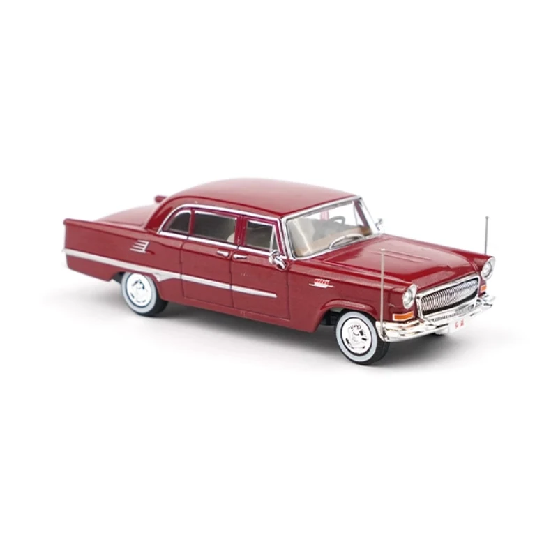 Diecast 1:64 Scale Hongqi CA72 Y38-2 Simulation Alloy Toy Car Model Classic Collection Souvenirs Ornaments Display