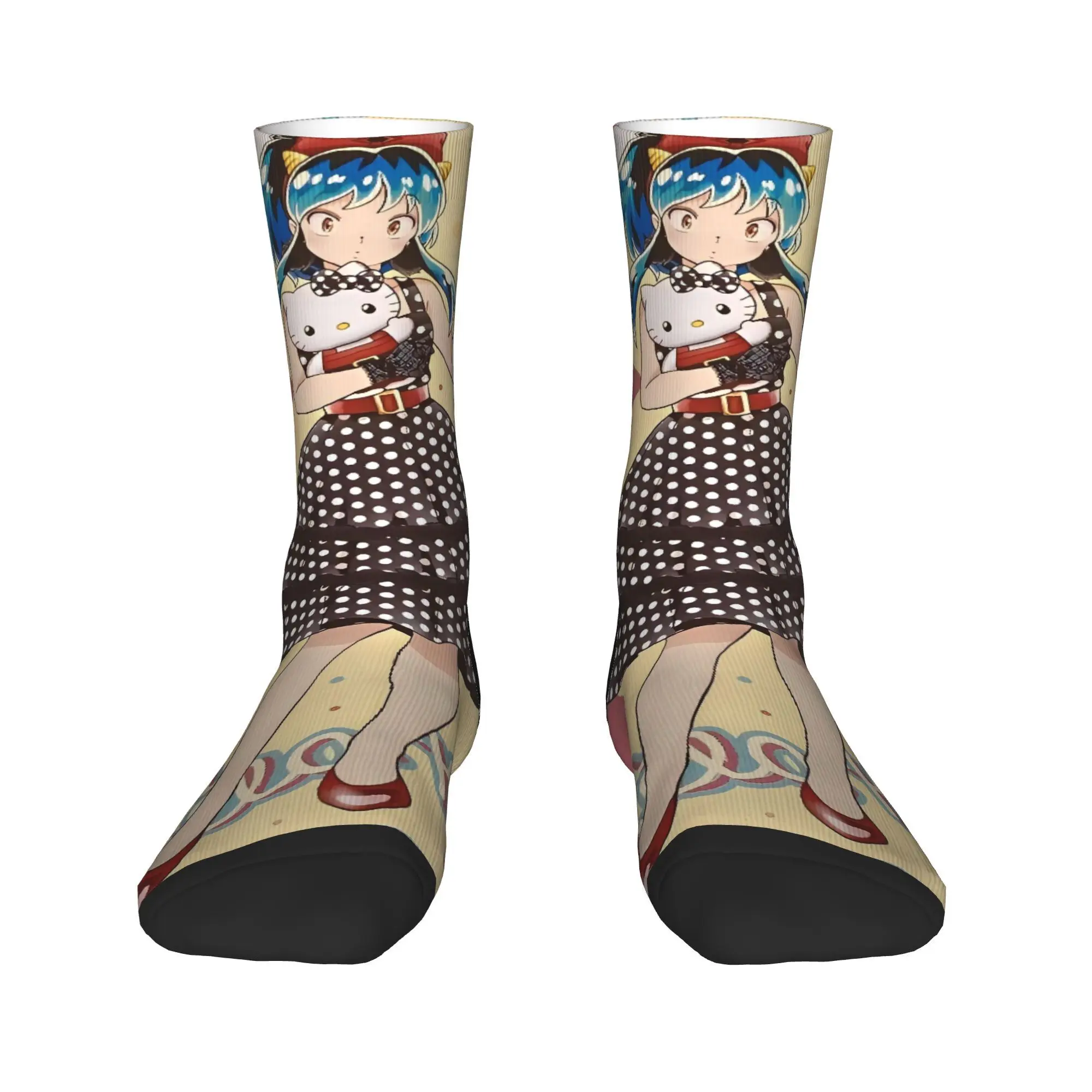 Couple Socks Goth Lum Urusei Yatsura  Stockings Non-Slip Soft Socks Winter Funny Graphic Climbing Socks