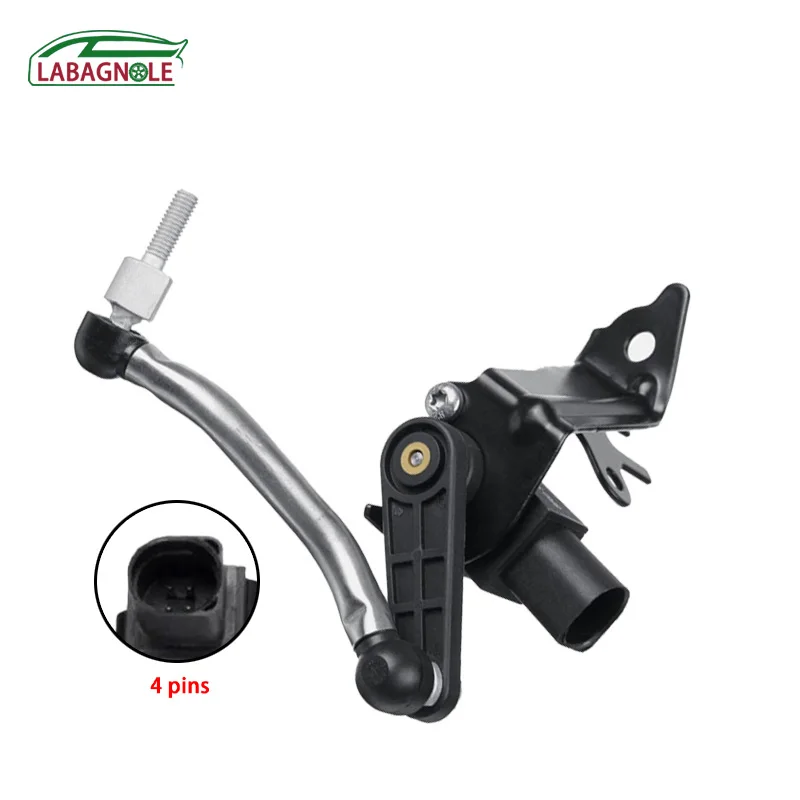 

Front Headlight Level Sensor for Audi C7 Q5 2010-2019 Phideon 2017-2023 A7 2012-2014 RS6 -Ref 8R0941285E 8R0941309C 8R0 941 285E