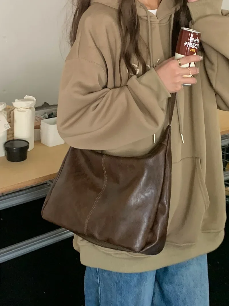 Frauen Handtaschen Rindsleder Frauen Schulter Tasche Mode Luxus Damen Messenger Taschen Hohe Qualität Weibliche Einkaufstasche – Detail 3