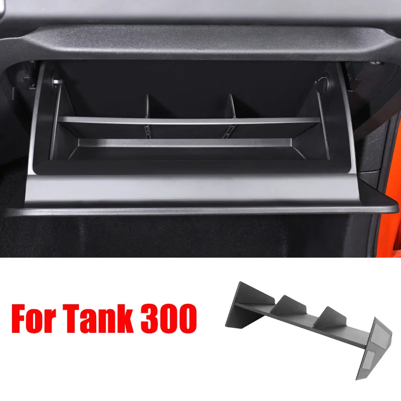 Great Wall Tank 300 Co-Pilot Glove Box Storage Partition Interior Modification Accessory for Vehicle Organization