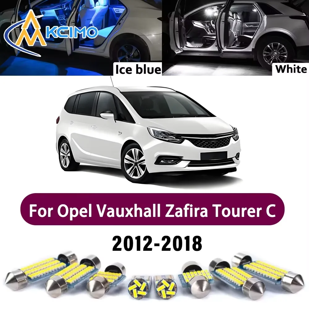 High-Quality Light Bulb For Opel Vauxhall Zafira Tourer C 2012-2018 Premium Easy Install Interior Reading Error-Free Lights