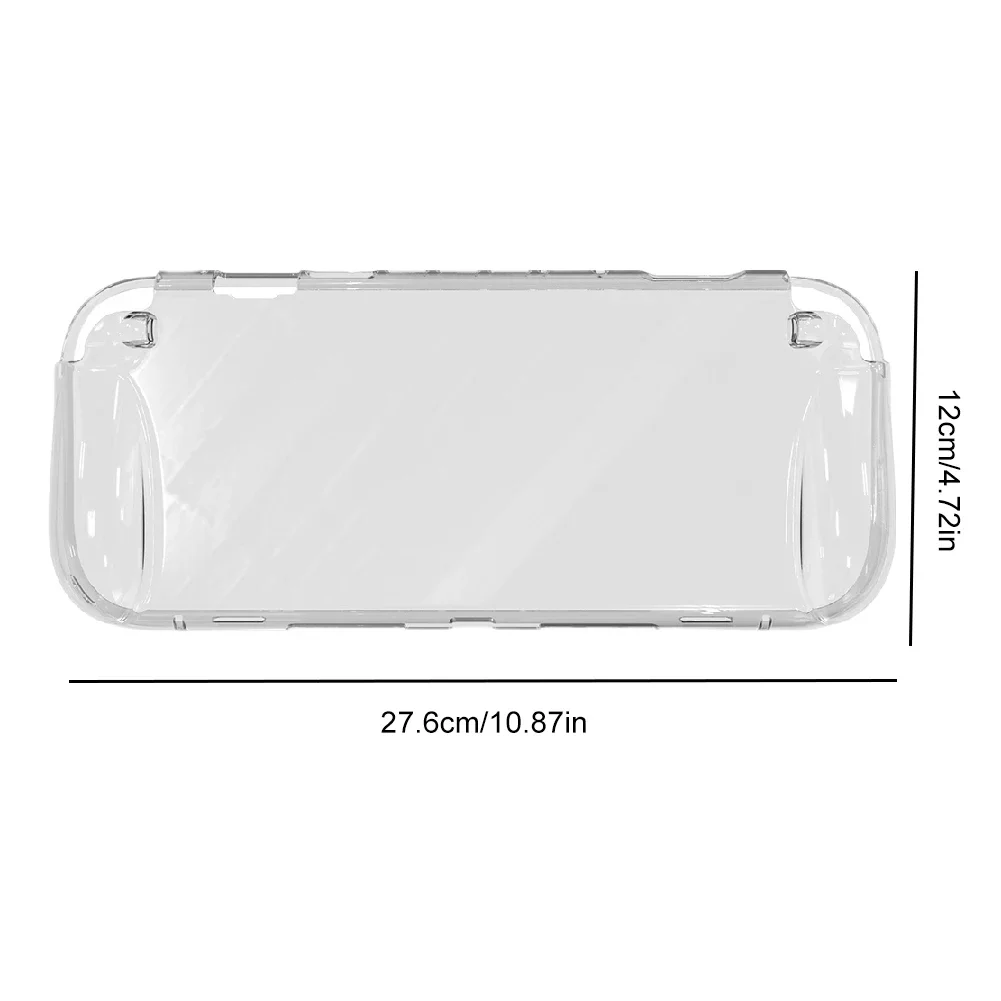 

For Nintendo Switch 2 TPU Clear Protective Case - Anti - Slip, Shockproof, Scratch - Resistant, Ergonomic Grip Included
