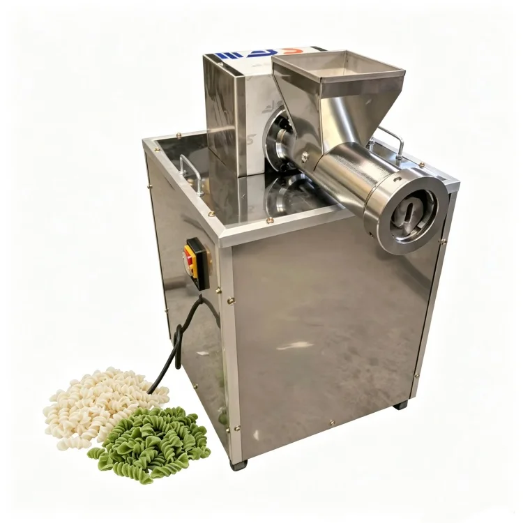 Commercial Automatic Pasta Extruder Machine Multifunctional Stainless Steel 3000W for Orecchiette Shells Cat Ear Macaroni Penne