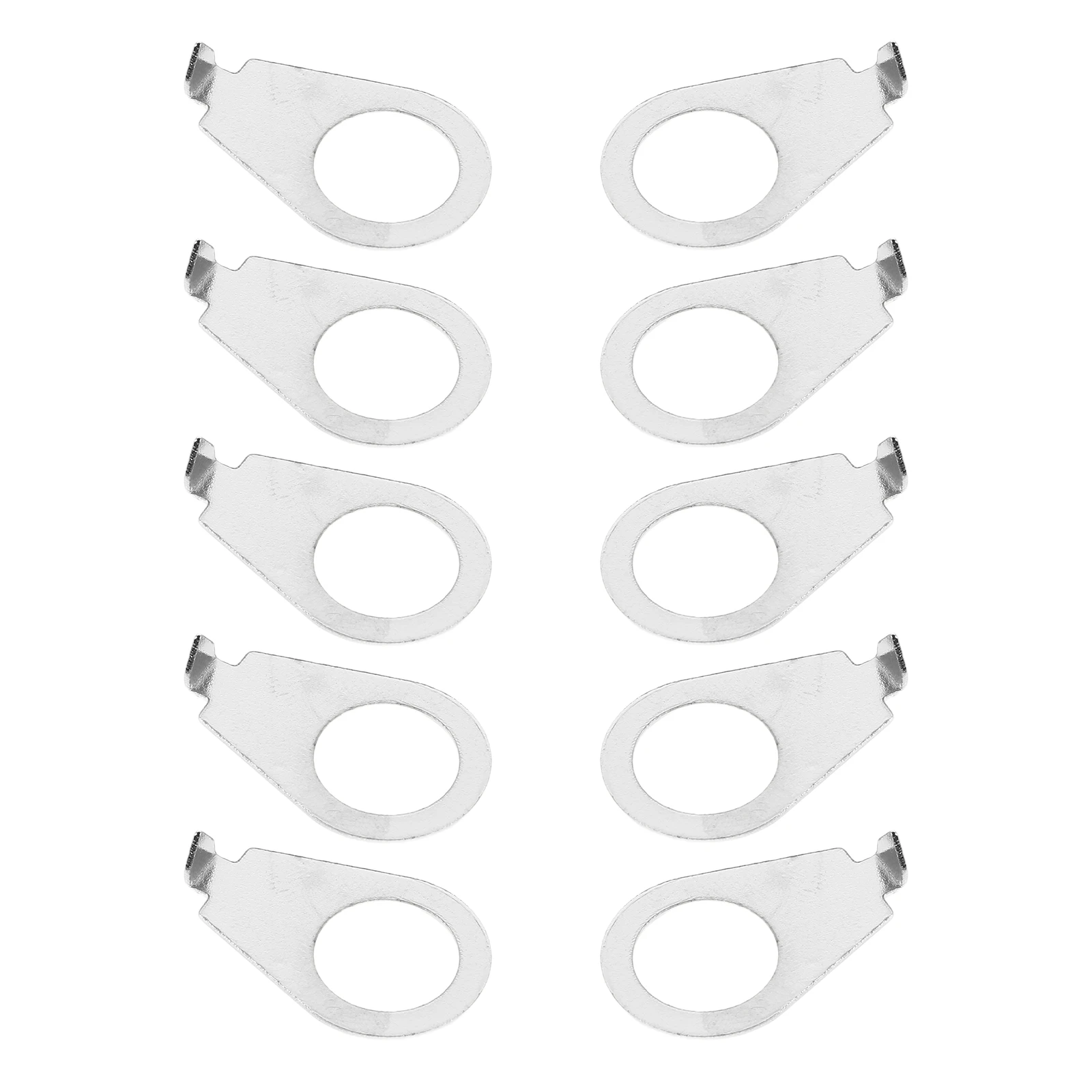 

10 Pcs Guitar Knob Indicator Board Plates Electric Accessories Control Position Pointers Washers Iron