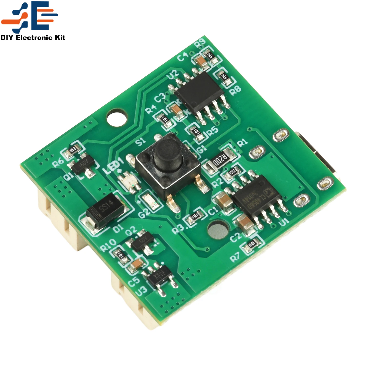 Module d'atomisation de pulvérisation à poignée DC 5V, panneau de commande de pulvérisateur électrique Rechargeable TYPE-C, Kit électronique de bricolage