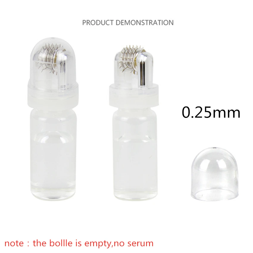 Water Soluble 64 Needles 0.25mm Roller Face Skin Care Tool Without Liquid