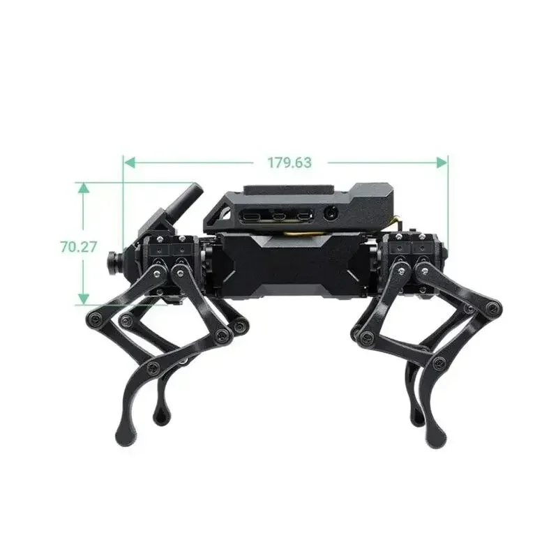 Upgraded Version 12DOF Quadruped Robot Bionic Dog with Camera&Cooling Fan