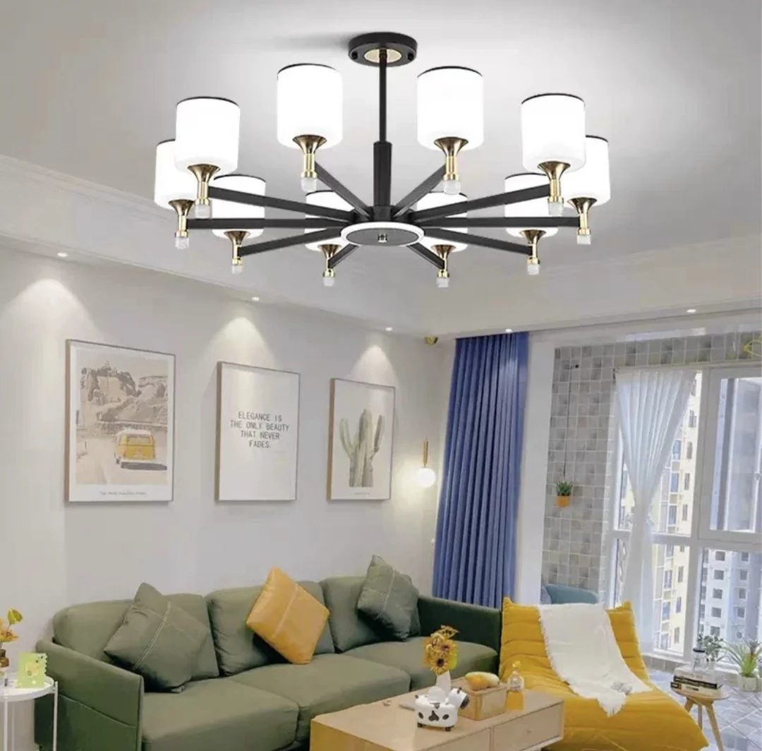 

Chandelier living room new light luxury advanced sense modern simple Chinese atmosphere creative lamp the ceiling lamp main lamp