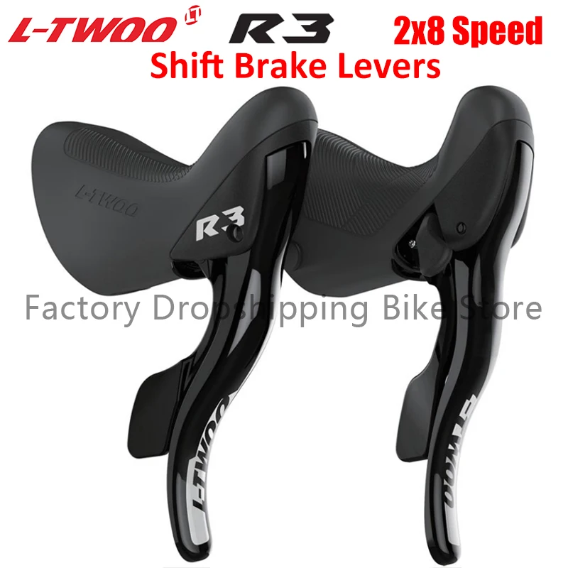 

LTWOO R3 Road Bike 2x8 Speed Brake Shifter Levers Bicycle Dual Control Levers Compatible With Shimano Original Cycling Parts