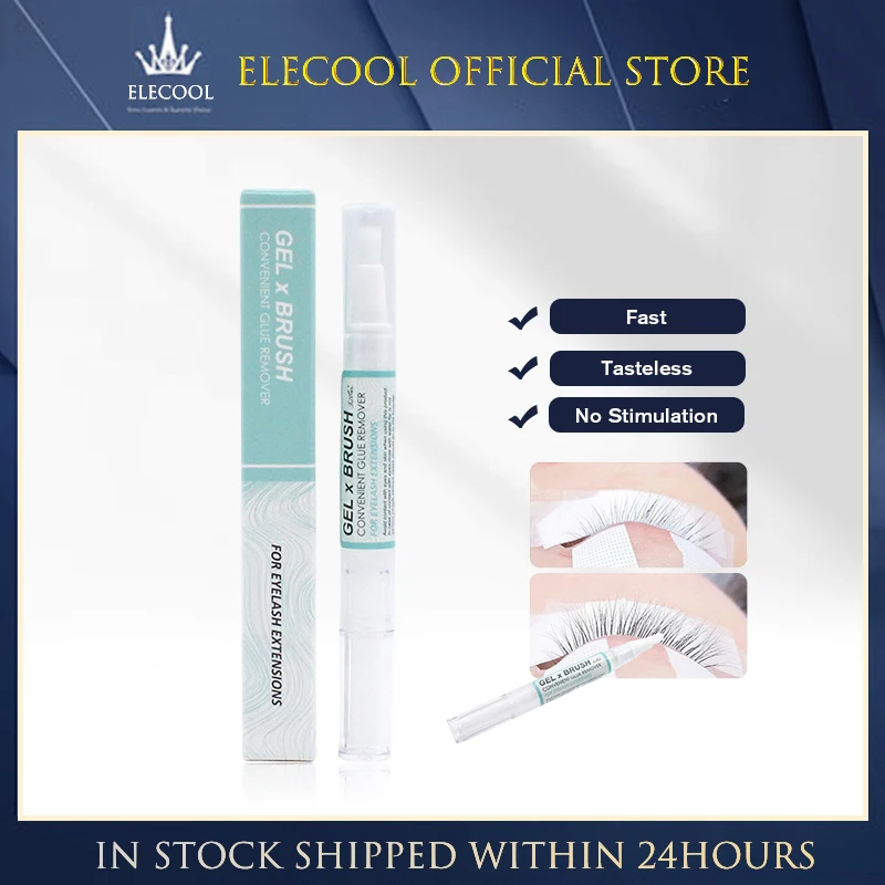 Eyelash Extension Glue Remover Pen Easy-to-use Gentle Innovative Long-lasting Results Safe To Use Popular Eyelash Glue Remover