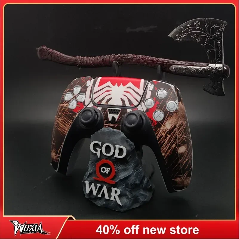 

God of War Figure Gamepad Bracket The Leviathan Axe Blade of Chaos Kratos Game Anime Action Figures Collection Ornament Toy Gift