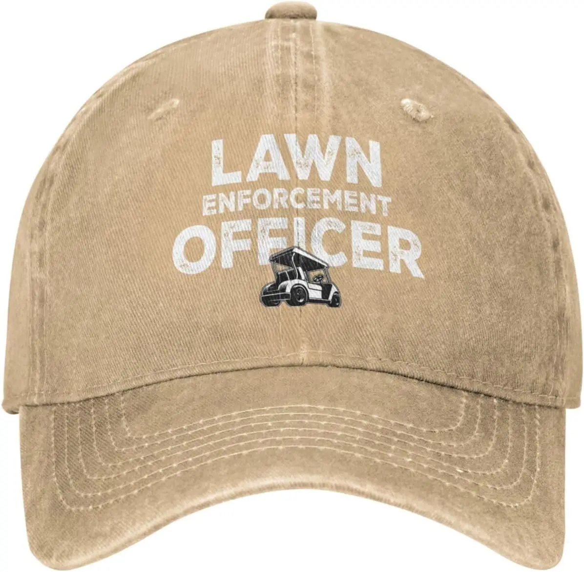 Lawn Enforcementofficer Golf Hat for Men Baseball Hats Vintage Cap