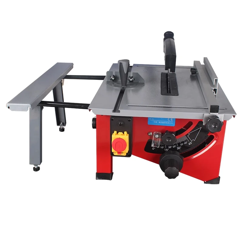 

Household Woodworking Sliding Table Saw 8-Inch Miniature Electric Saw Dust-Proof Decoration Cutting Machine