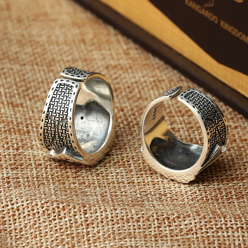 Modne karty do gry, kreatywna  – Sterling Silver Ring recenzja i cena