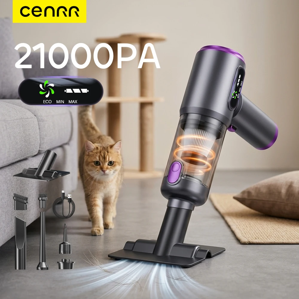 CENRR 2026 NEW Car Vacuum Cleaner Cordless Powerful Portable Mini Home Vacuum Cleaner for Car Handheld Blower Vacuum Cleaner Car