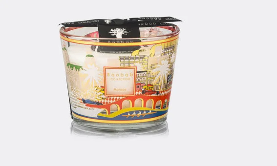 

'Monaco' candle, small, multicolor Baobab Collection