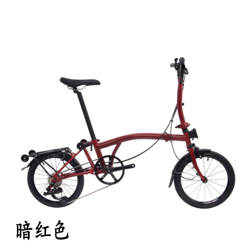 MINT-T9C Triple Folding Bicycle, Mini 9 Speed, Urban, Recreational Bicycle