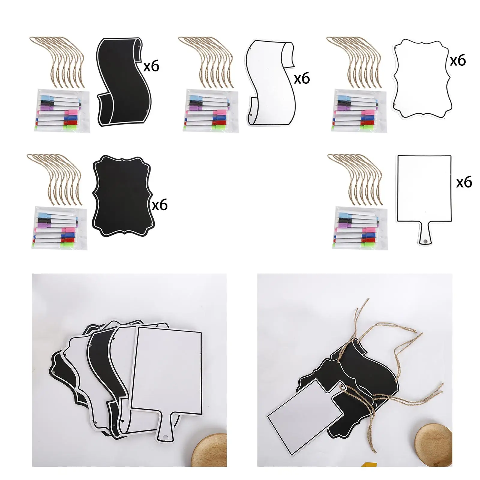 

Портативный набор досок с маркерами и подвесными ремнями для образовательных и домашних настроек