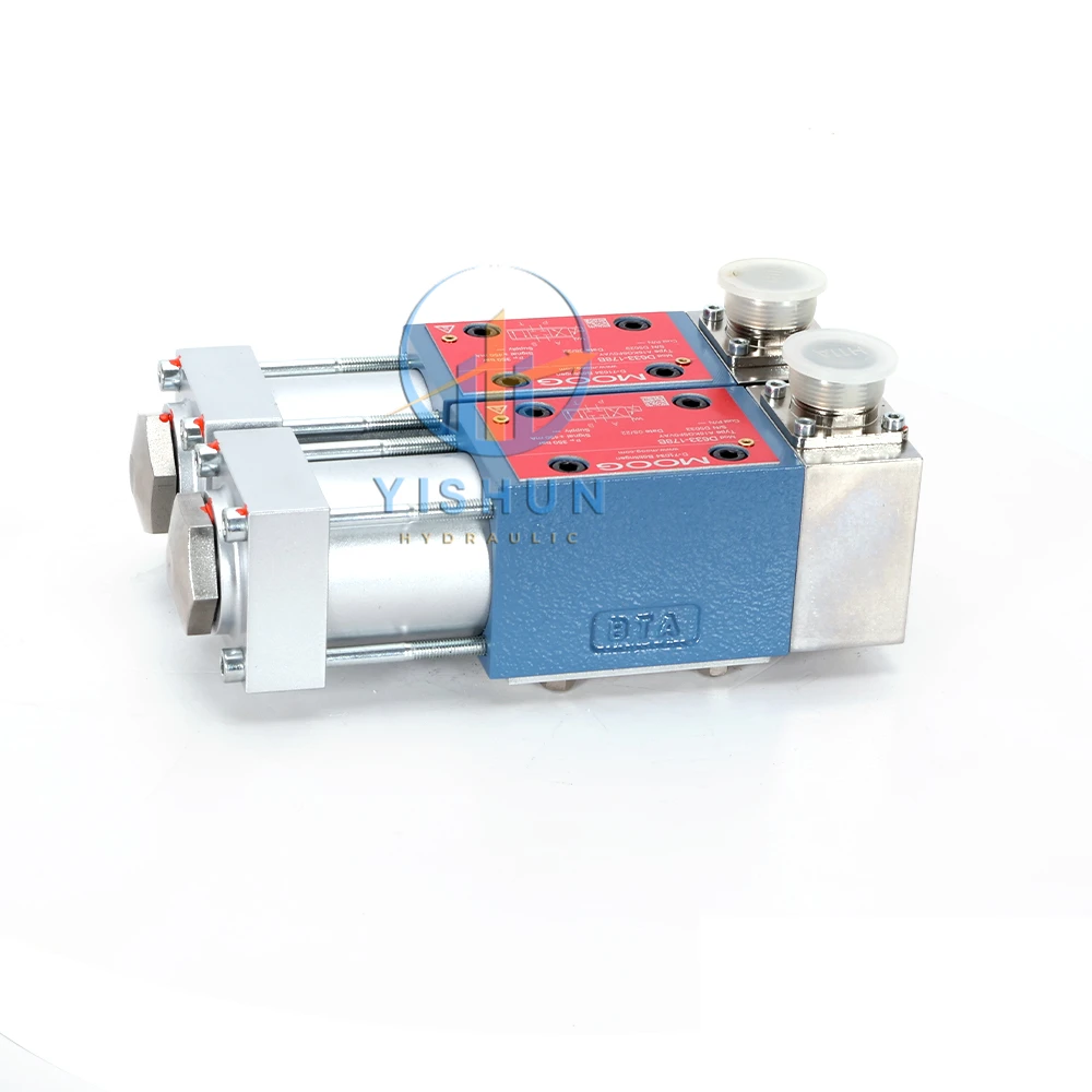 الصمامات الهيدروليكية الأصلية صمام مؤازر MOOG D633 MOOG D634