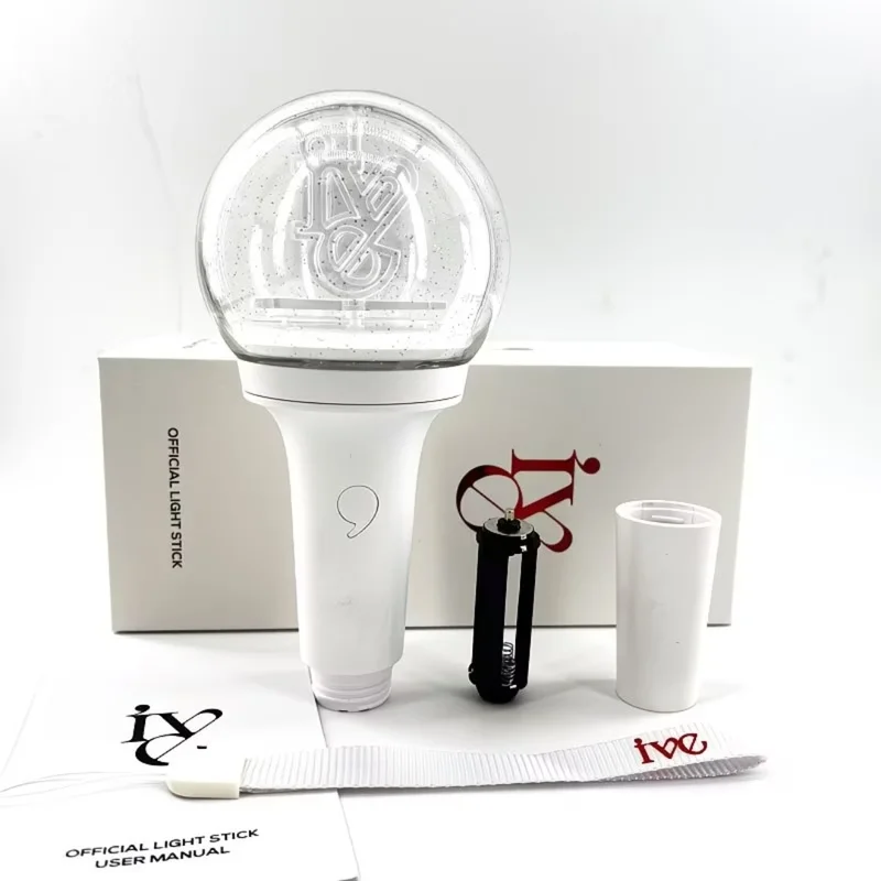 Ive Official New Light Stick Bluetooth Central Control Kpop Fan Cheering Glow Light For Concert Event Kpop Fan Merchandise