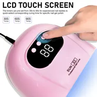 24/6 LED lampe UV pour ongles Gel vernis séchage avec affichage LED et détection de mouvement professionnel manucure lampe sèche outil à usage domestique 4