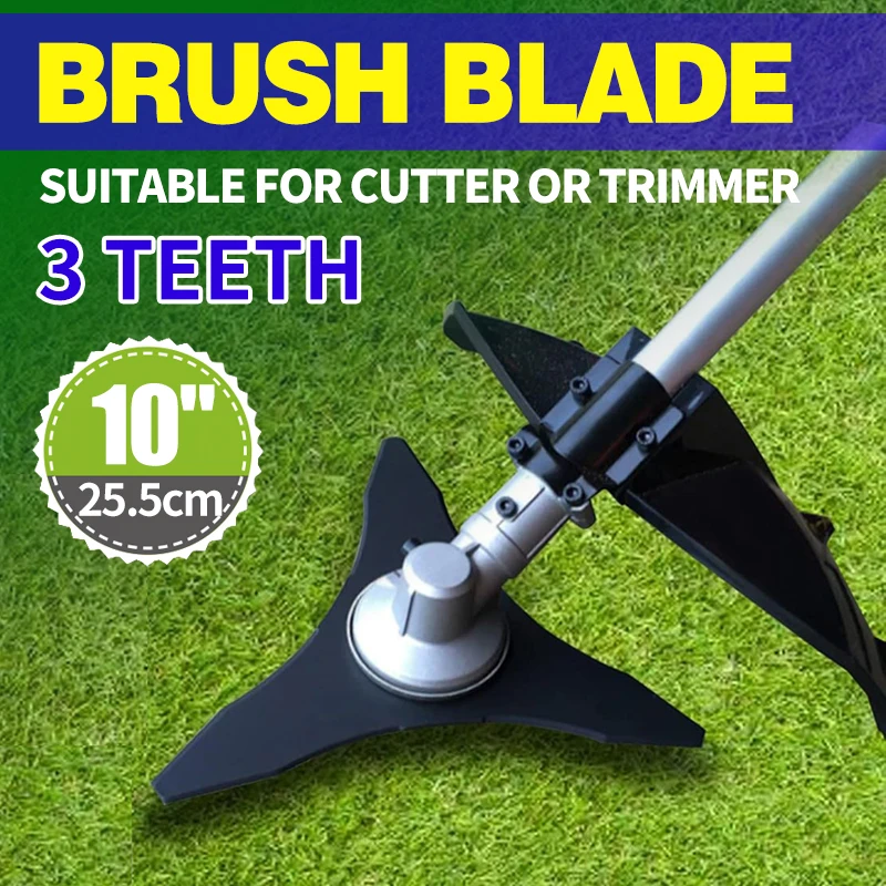 3T Lawn Mower Blade Garden Tools Universal Brushcutter Blade Gasoline Grass Trimmer Brush Cutter Accessories Blades Tool Parts