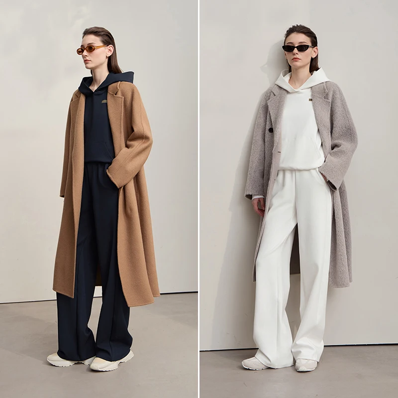 AMII Woman Sweatshirts 2025 Autumn New Long Sleeves Printed Cotton Female Sweatshirt Loose Casual Style Hoodies Woman 12523014