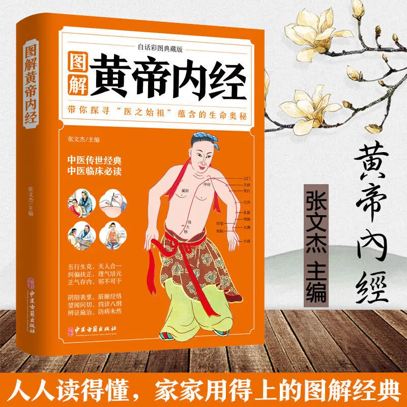 

Health and wellness guide book，holistic guide to wellness book：Illustration of the Yellow Emperor's Internal Classic