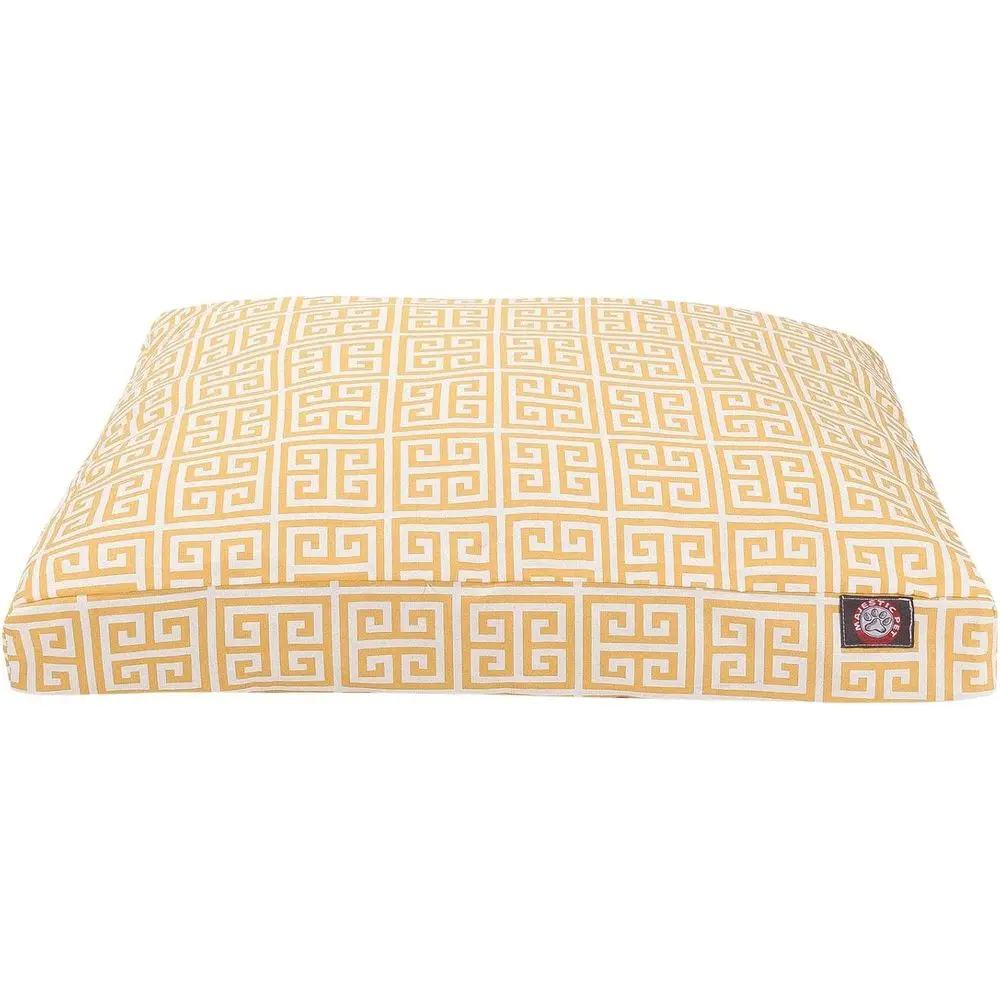 

Citrus-Colored Large Rectangle Pet Bed for Towers